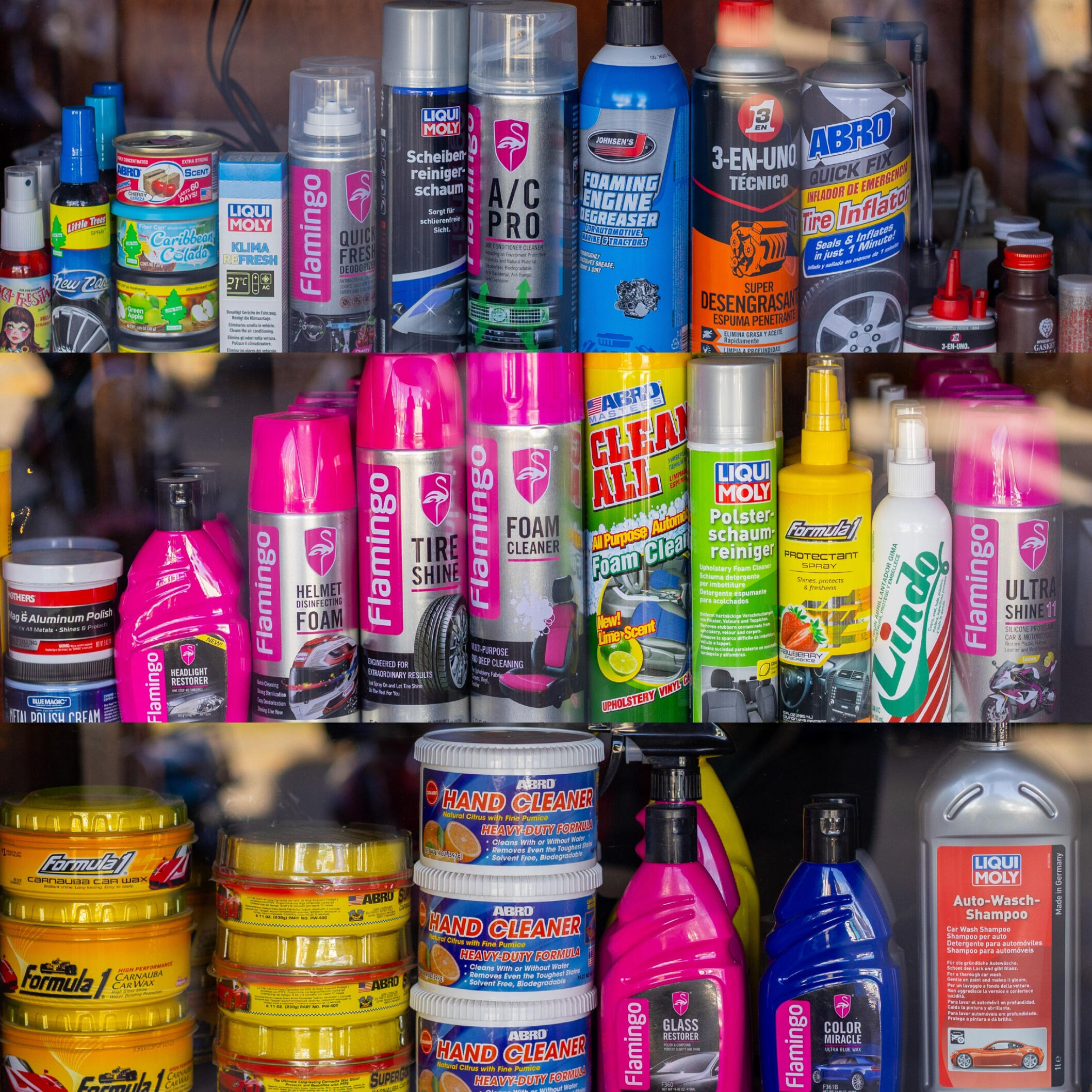 Productos de cosmética vehicular en LUBRENOR